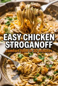 Easy Chicken Stroganoff