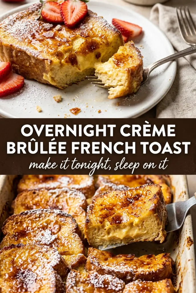 Overnight Crème Brûlée French Toast
