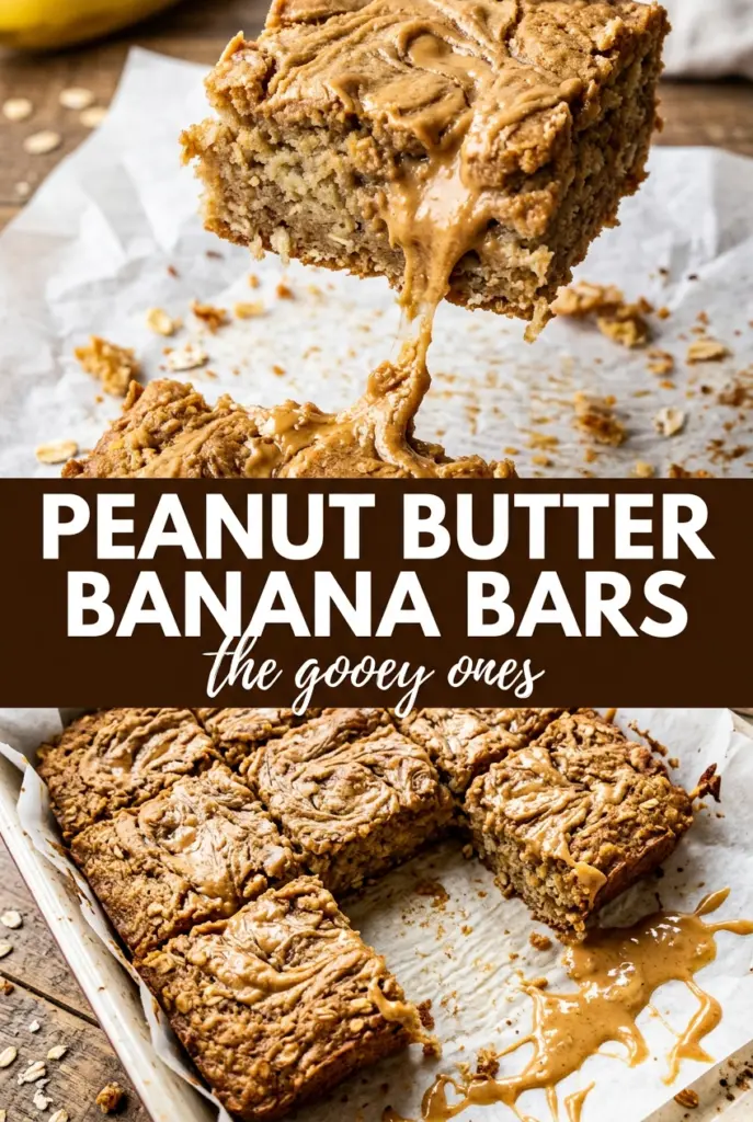 Peanut Butter Banana Bars