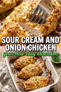Sour Cream and Onion Chicken