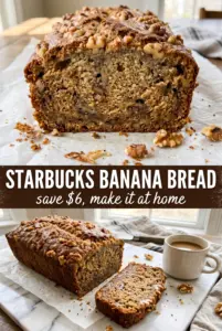 Starbucks Copycat Banana Bread