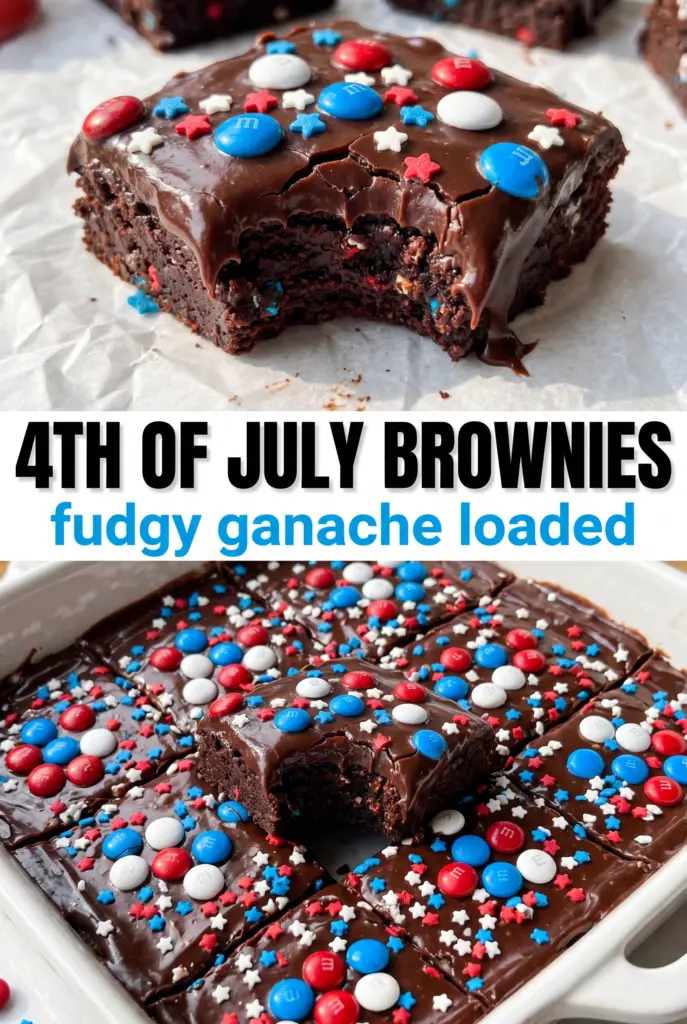4th of July Brownies