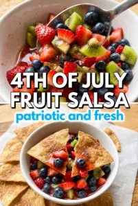 4th of July Fruit Salsa