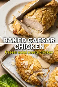 Baked Caesar Chicken