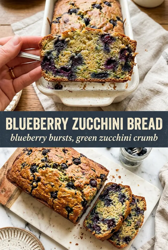 Blueberry Zucchini Bread