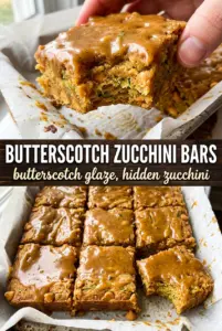 Butterscotch Zucchini Bars