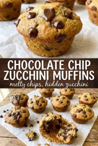 Chocolate Chip Zucchini Muffins