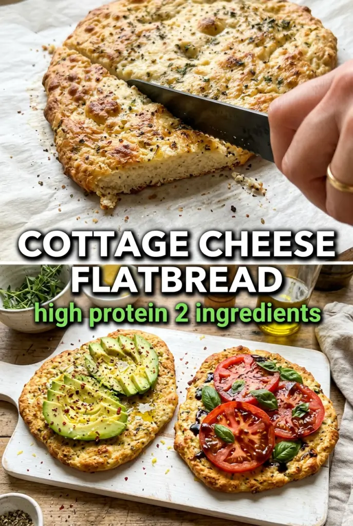 Cottage Cheese Flatbread