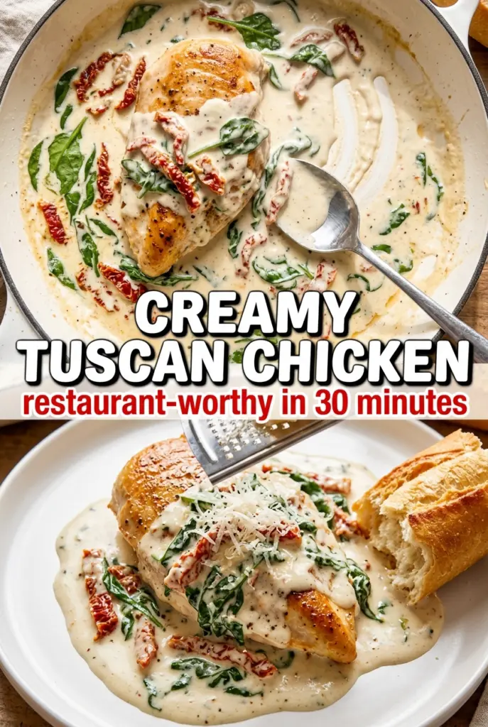 Creamy Tuscan Chicken