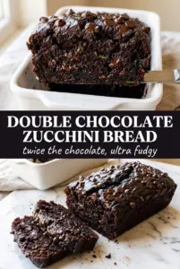 Double Chocolate Zucchini Bread