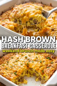 Hash Browns and Eggs Breakfast Casserole