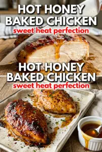Hot Honey Baked Chicken Breasts