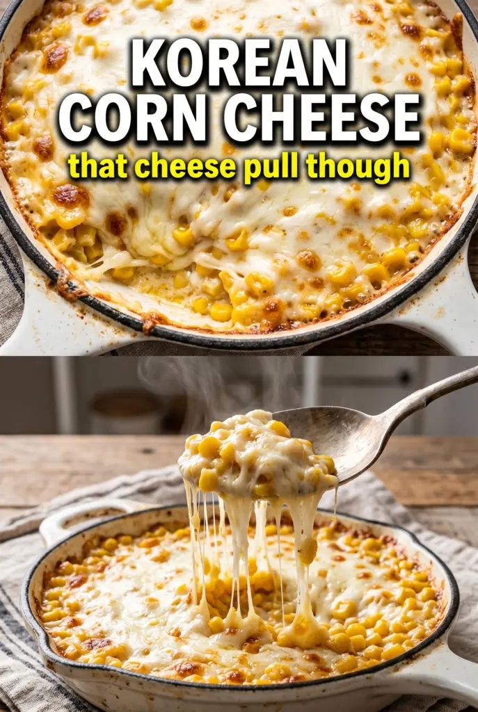 Korean Corn Cheese