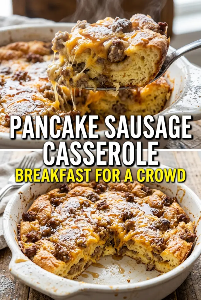 Pancake Sausage Casserole