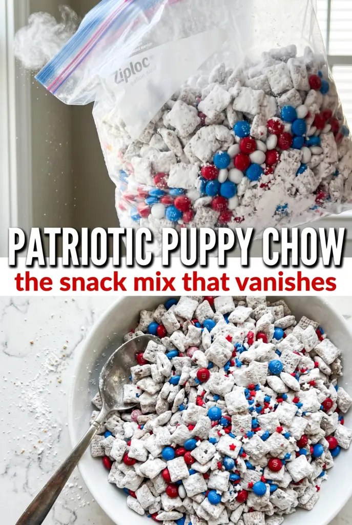 Patriotic Puppy Chow