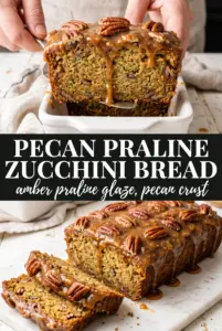 Pecan Praline Zucchini Bread