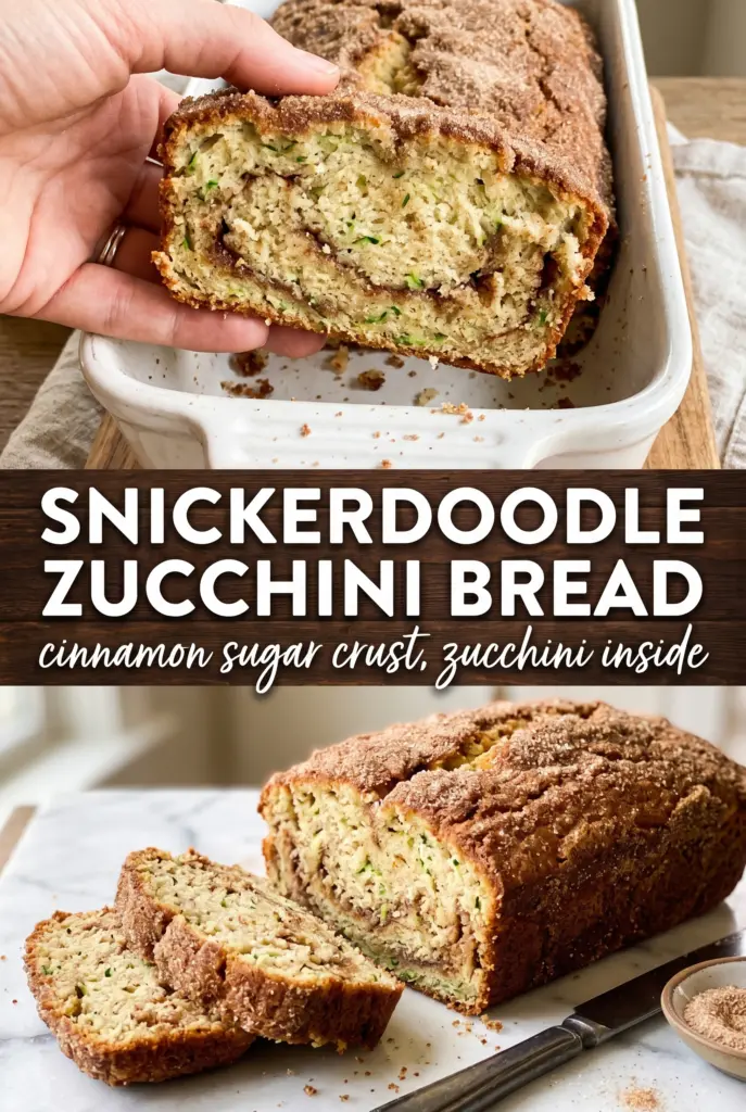 Snickerdoodle Zucchini Bread