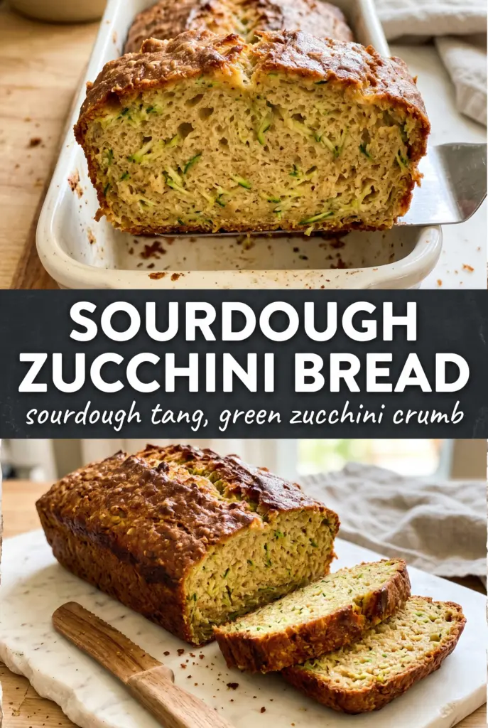 Sourdough Zucchini Bread