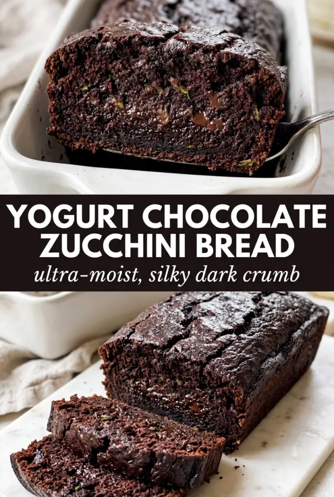 Yogurt Chocolate Zucchini Bread