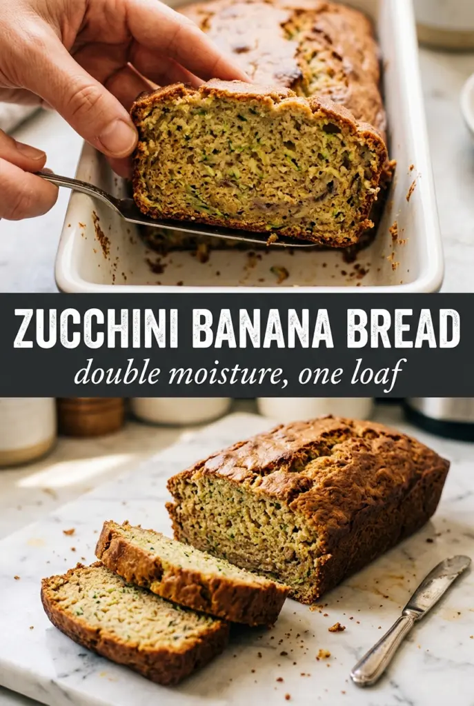 Zucchini Banana Bread