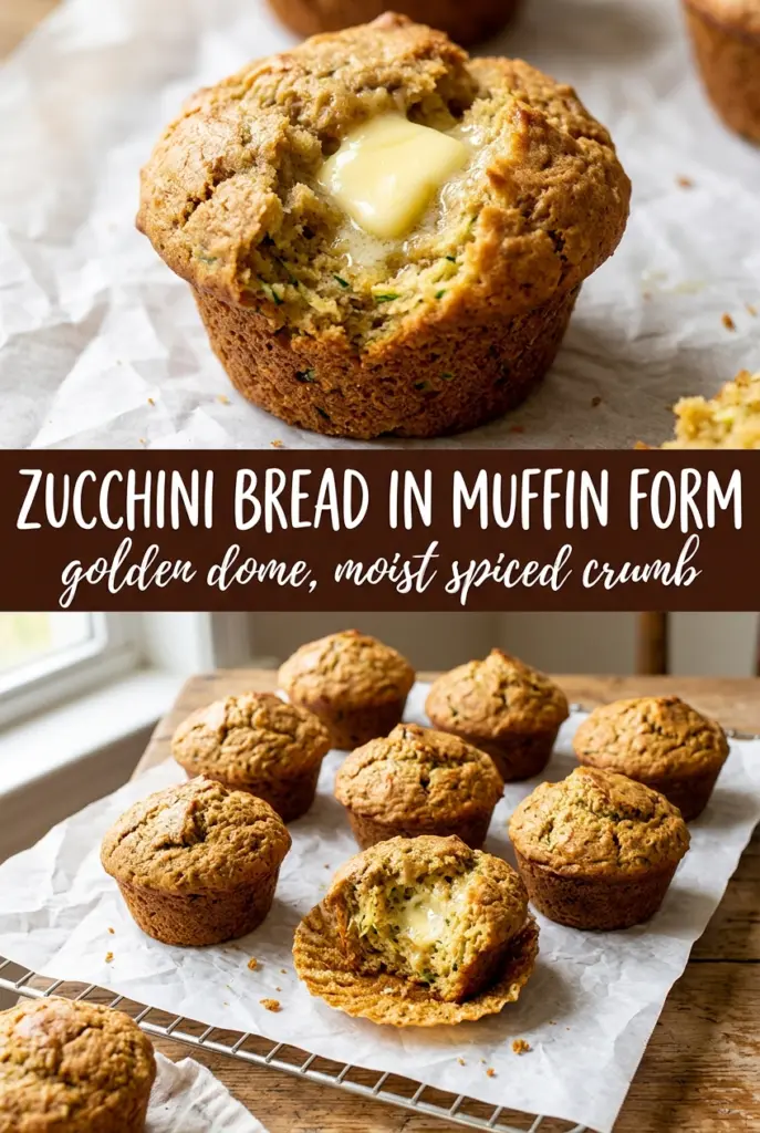 Zucchini Bread Muffins