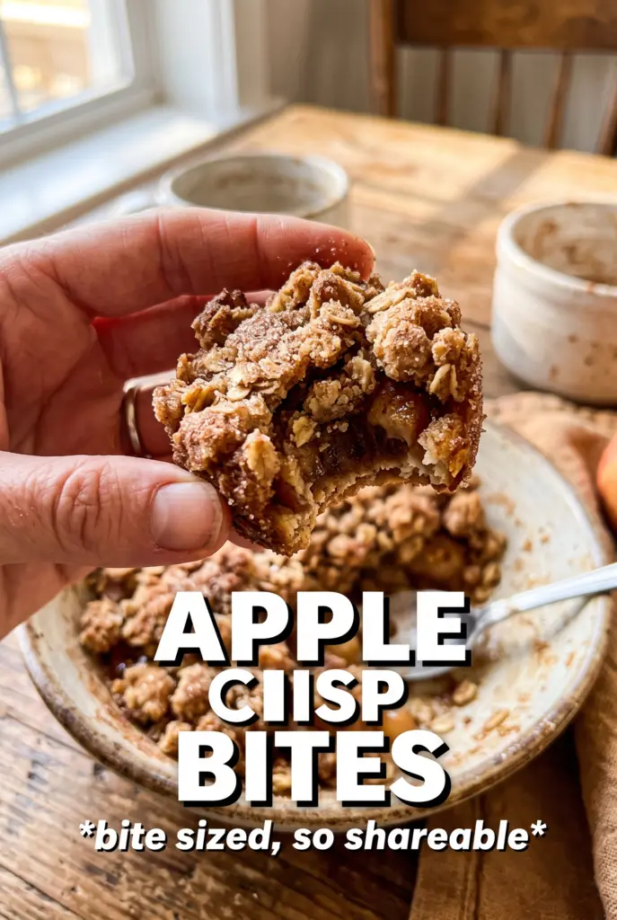Apple Crisp Bites