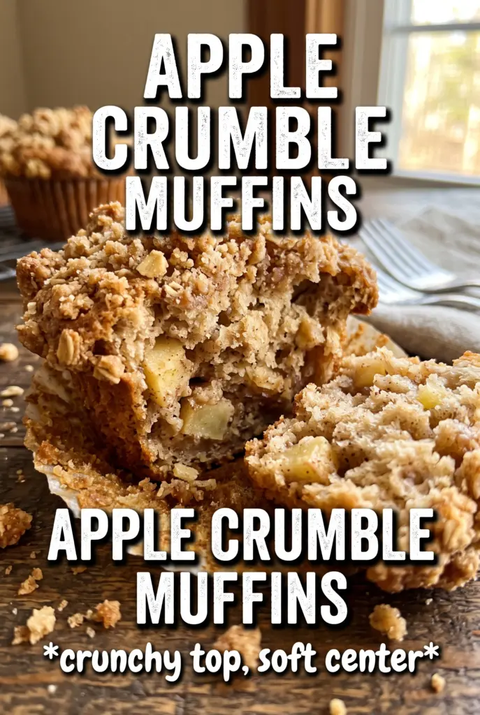 Apple Crumble Muffins