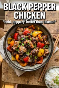 Black Pepper Chicken