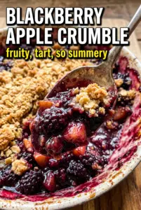 Blackberry Apple Crumble