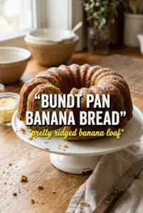 Bundt Pan Banana Bread
