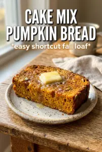 Cake Mix Pumpkin Bread