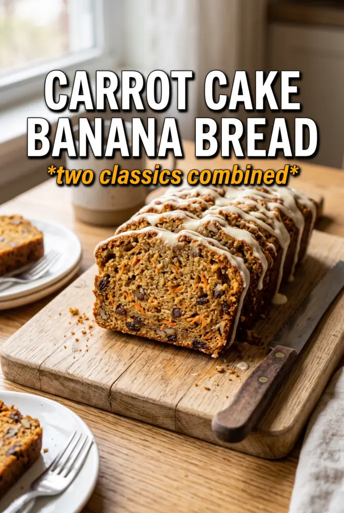 Carrot Cake Banana Bread