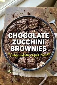 Chocolate Zucchini Brownies