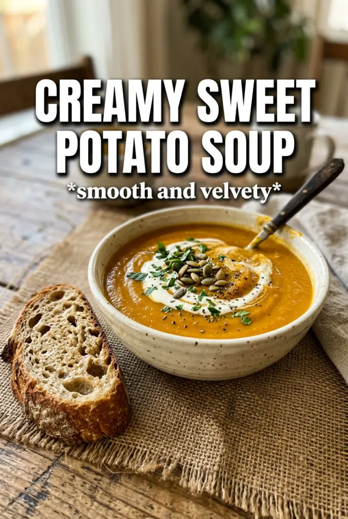 Creamy Sweet Potato Soup