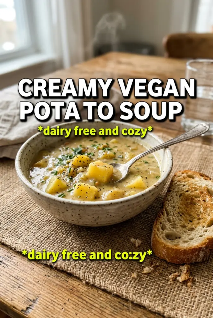 Creamy Vegan Potato Soup