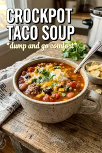 Crockpot Taco Soup