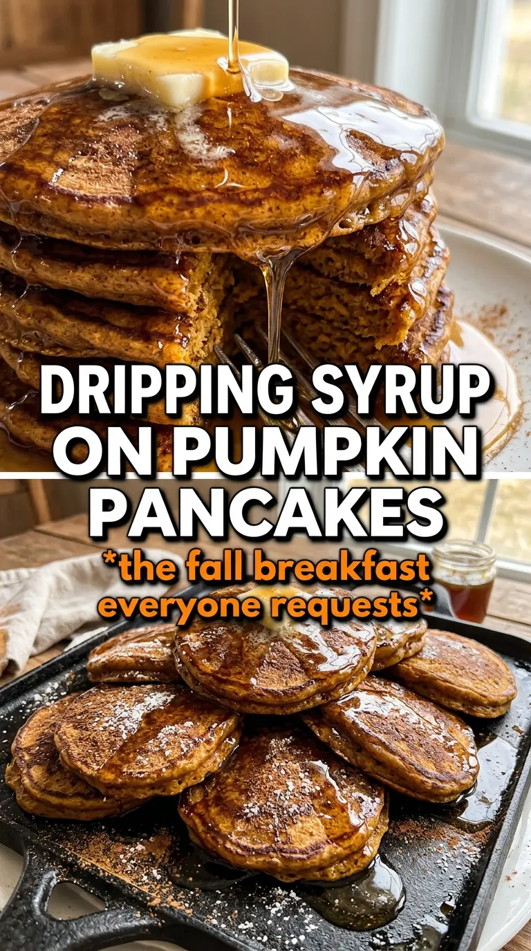 Pumpkin Pancakes fluffy spiced