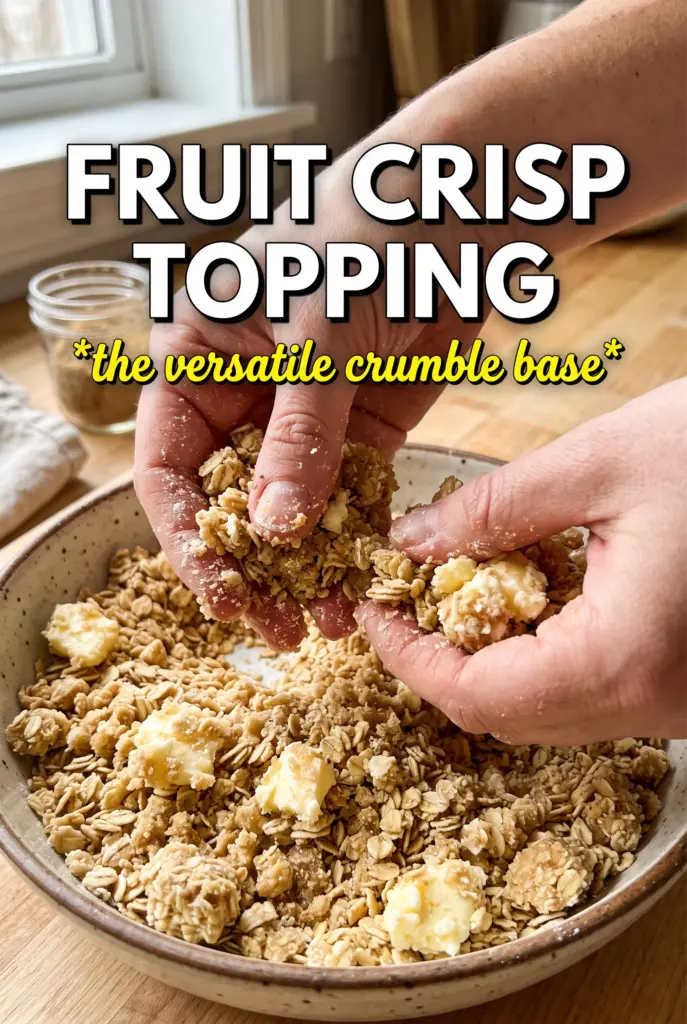 Fruit Crisp Topping