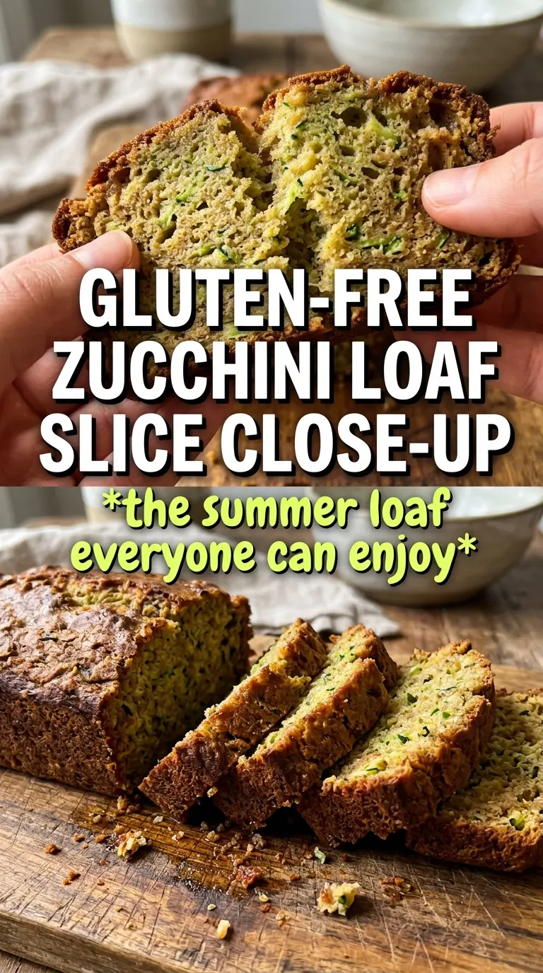Gluten-Free Zucchini Bread moist golden crumb