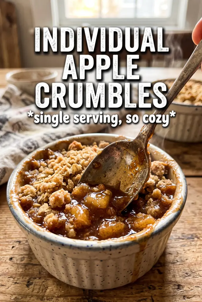 Individual Apple Crumbles