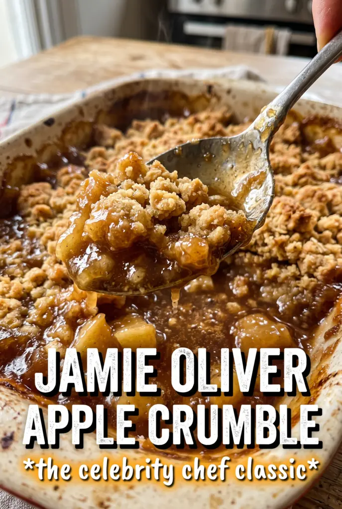 Jamie Oliver Apple Crumble