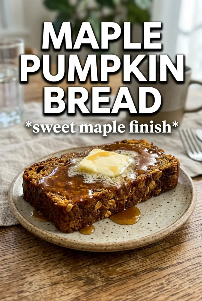 Maple Pumpkin Bread