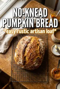 No-Knead Pumpkin Bread