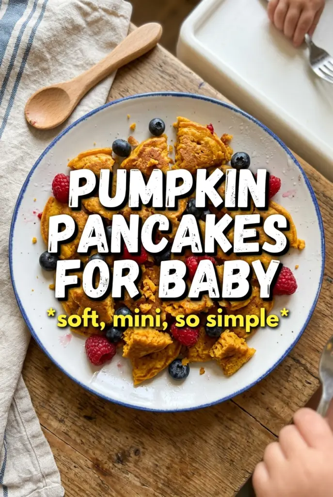 Pumpkin Pancakes For Baby And Toddler