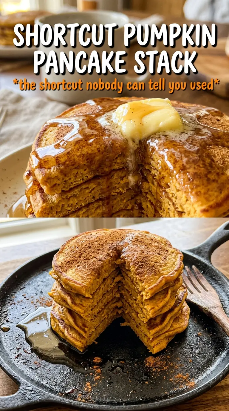 Pumpkin pancakes using pancake mix fluffy spiced