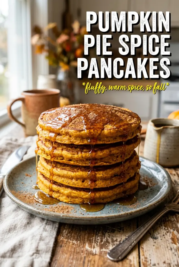 Pumpkin Pie Spice Pancakes