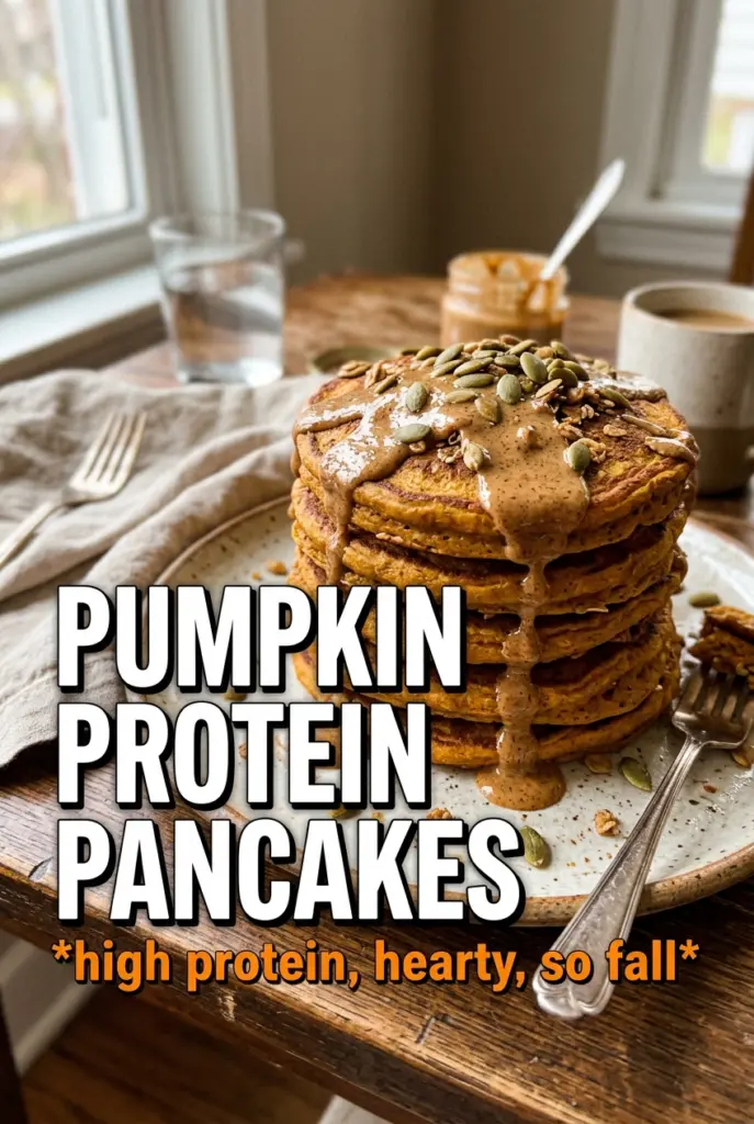 Pumpkin Protein Pancakes