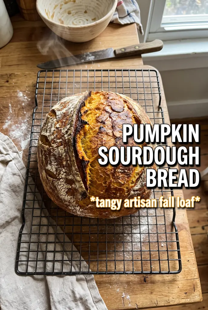 Pumpkin Sourdough Bread