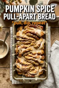 Pumpkin Spice Pull Apart Bread
