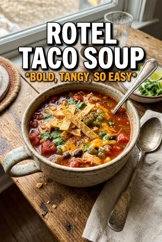 Rotel Taco Soup